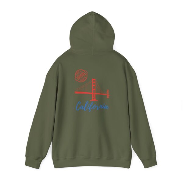 Made in America Golden Gate Bridge California Graphic Hoodie – Cozy & Stylish - Image 12