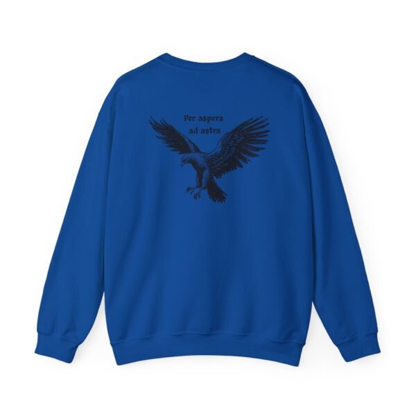 Per Aspera Ad Astra - Eagle Graphic Unisex Crewneck Sweatshirt - Image 37