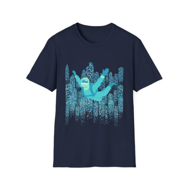 Unisex Softstyle T-Shirt – Skydiver Graphic | Adventure & Thrill-Seeker Tee - Image 45