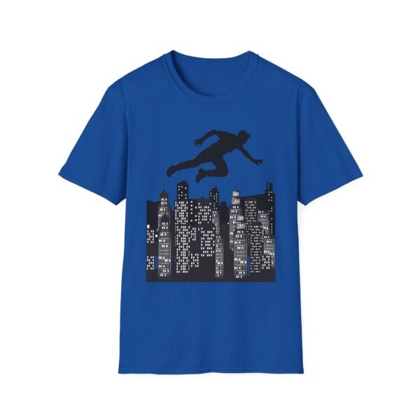 Parkour Unisex Softstyle T-shirt – Freerunning & Urban Sports Graphic Tee - Image 27