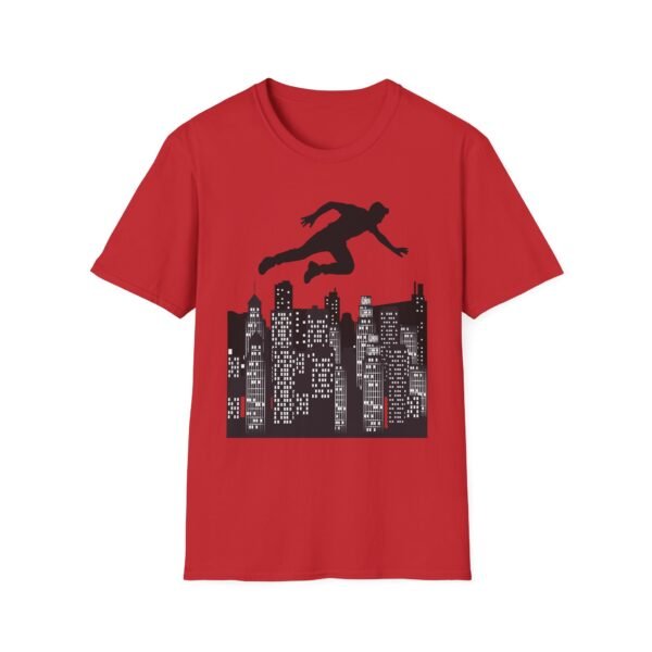 Parkour Unisex Softstyle T-shirt – Freerunning & Urban Sports Graphic Tee - Image 31