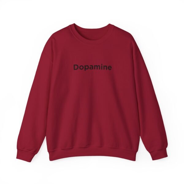 Black 'Dopamine' Unisex Heavy Blend™ Crewneck Sweatshirt | Soft & Stylish | Free Shipping on All Orders - Image 30