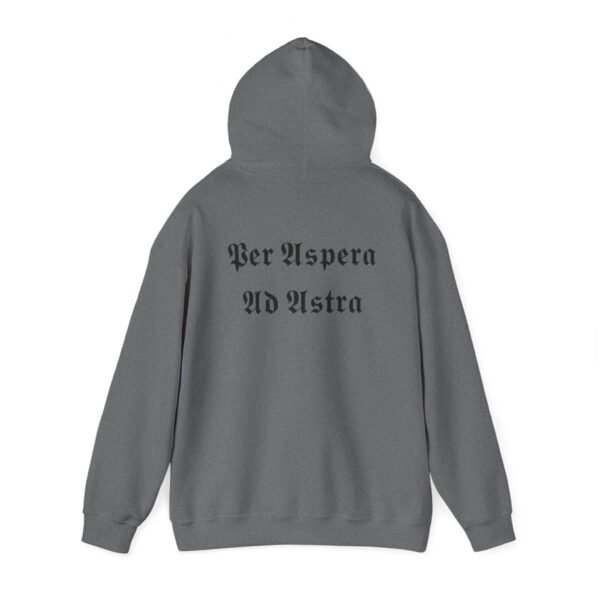 Per Aspera Ad Astra - Gothic Heavy Blend Hooded Sweatshirt - Image 21