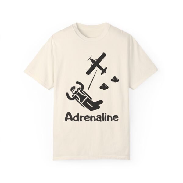 Adrenaline Skydiver Unisex Garment-Dyed T-shirt – Extreme Sports & Adventure T-Shirt - Image 7