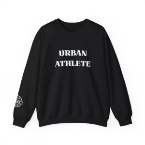 Urban Athlete Unisex Crewneck Sweatshirt – Bold Front Print & Cozy Comfort