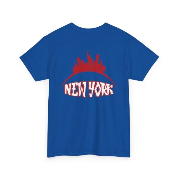 New York City Skyline T-Shirt – Bold Red NY Graphic & Script - Image 22