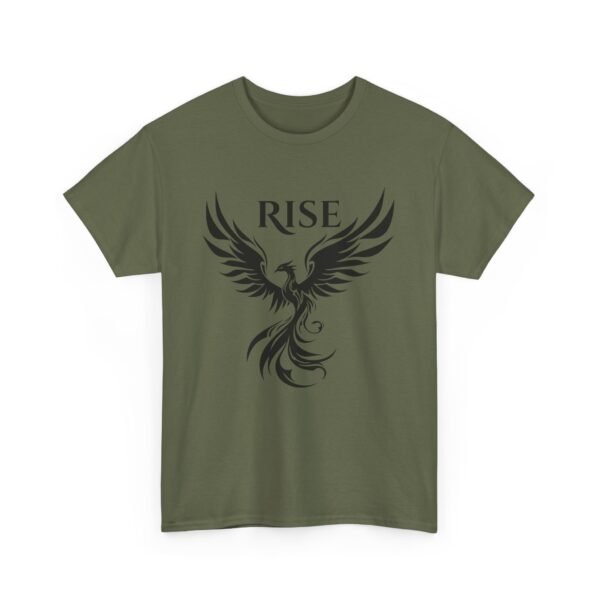 Phoenix Rise  Unisex Heavy Cotton Tee  – Bold & Inspirational Graphic Tee - Image 28