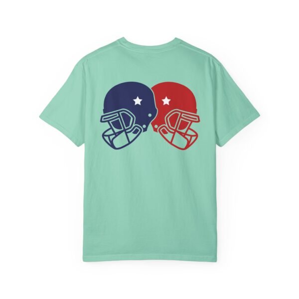 Unisex Garment-Dyed T-Shirt – Bold Helmet Design on Back | Comfortable & Stylish - Image 15