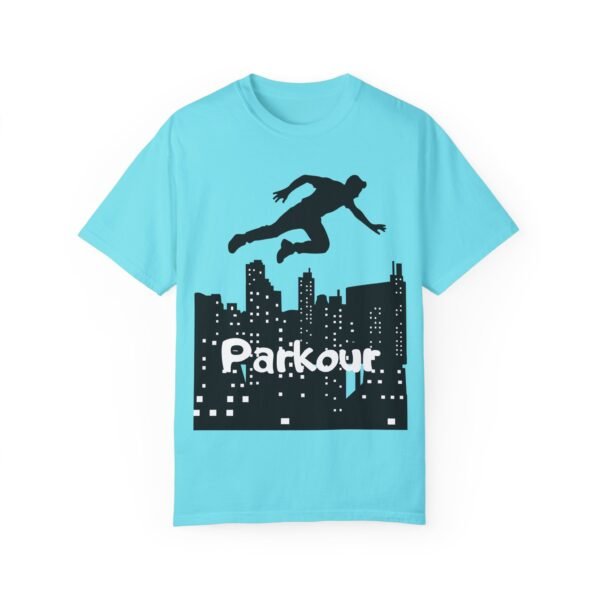 Parkour Unisex Garment-Dyed T-shirt – Freerunning & Urban Sports Graphic Tee - Image 19