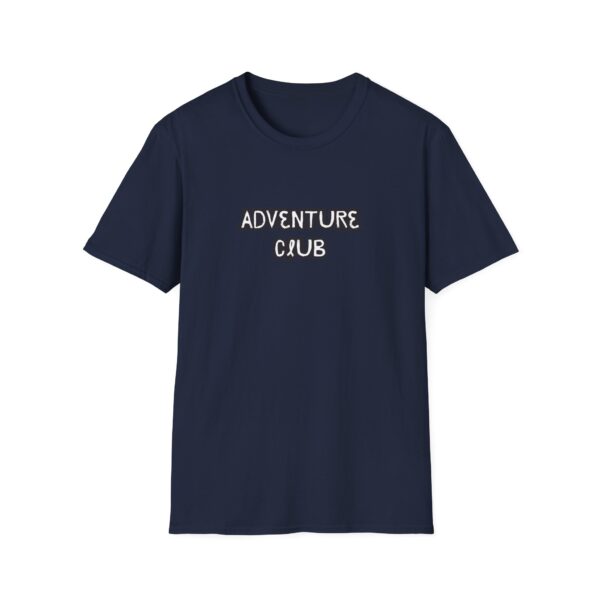 Adventure Club Unisex Softstyle T-Shirt – Sleek Front Print - Image 23