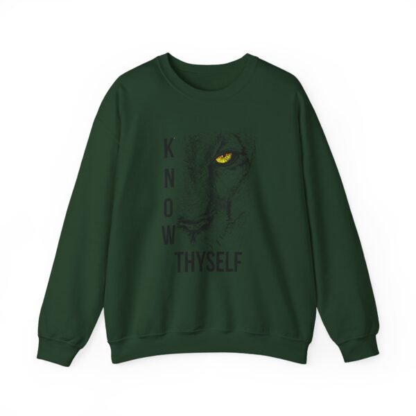 Know Thyself Unisex Heavy Blend Crewneck Sweatshirt – Bold Lion Graphic - Image 21