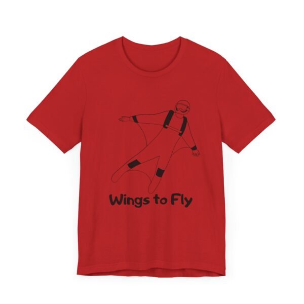 Wingsuit Flying Unisex Jersey Short Sleeve Tee – Extreme Sports & Adventure T-Shirt - Image 24