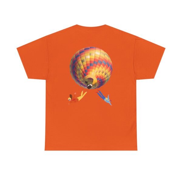 Skydiving Graphic Unisex Heavy Cotton Tee | Jump from the Sky T-Shirt - Image 11