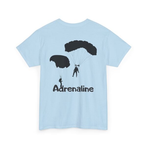 Adrenaline Skydiver Unisex Heavy Cotton Tee – Extreme Sports & Adventure T-Shirt - Image 23