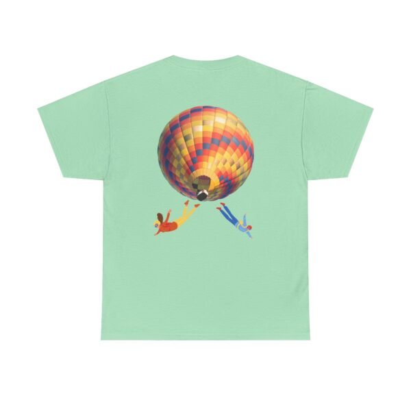 Skydiving Graphic Unisex Heavy Cotton Tee | Jump from the Sky T-Shirt - Image 15