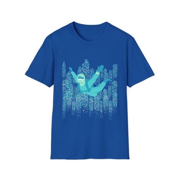 Unisex Softstyle T-Shirt – Skydiver Graphic | Adventure & Thrill-Seeker Tee - Image 43