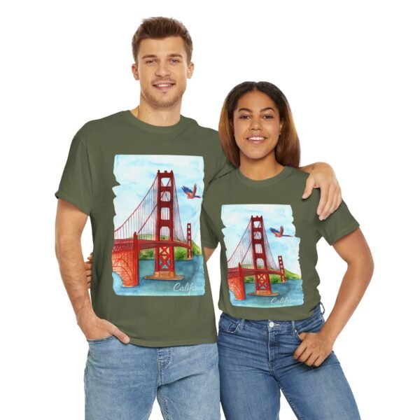 Golden Gate Bridge Graphic T-Shirt – Comfortable & Sustainable Cotton Tee - Image 11