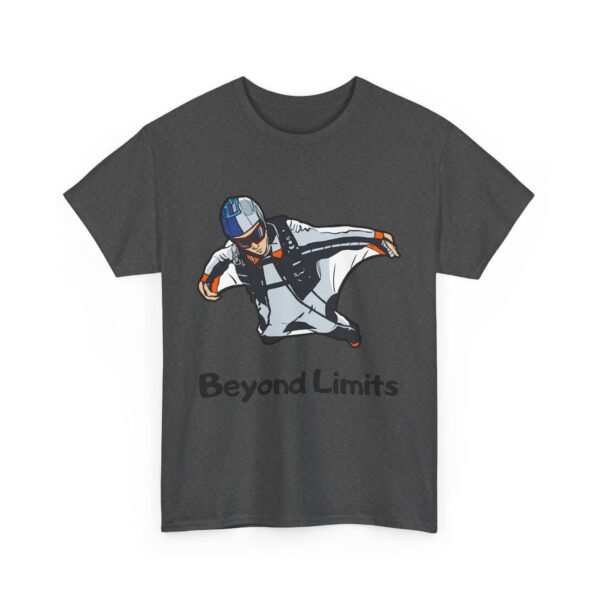 Beyond Limits Unisex Heavy Cotton Tee – Extreme Sports & Adventure T-Shirt - Image 23