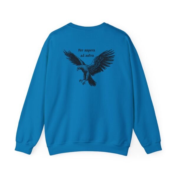 Per Aspera Ad Astra - Eagle Graphic Unisex Crewneck Sweatshirt - Image 33