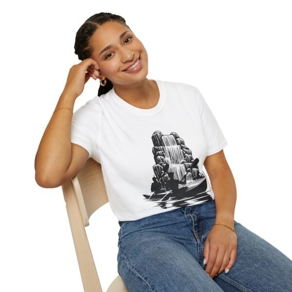 Unisex Soft-Style T-Shirt with Rowing Graphic – 100% Cotton, Comfortable & Durable - Image 4