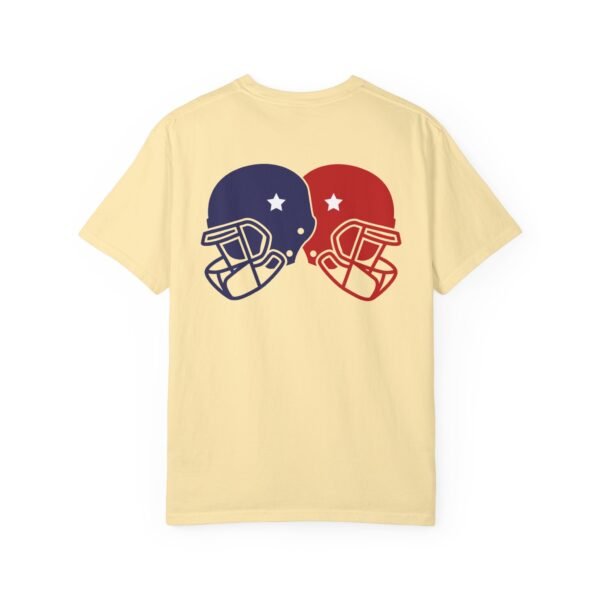 Unisex Garment-Dyed T-Shirt – Bold Helmet Design on Back | Comfortable & Stylish - Image 9