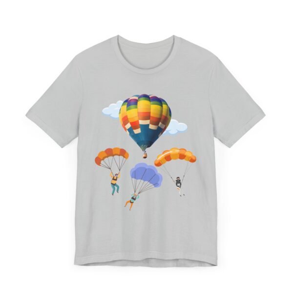 Skydivers Unisex Jersey Short Sleeve Tee – Premium White Tee for Extreme Sports & Adventure Lovers - Image 10