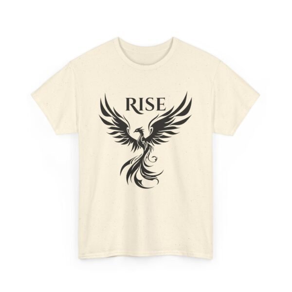 Phoenix Rise  Unisex Heavy Cotton Tee  – Bold & Inspirational Graphic Tee - Image 22