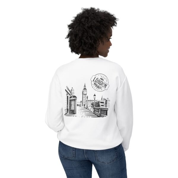 London Graphic Unisex Crewneck Sweatshirt – Soft & Stylish - Image 3