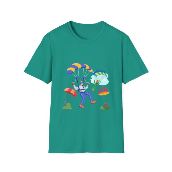 Skydiver Extreme Sports Unisex Softstyle T-Shirt – Bold Front Graphic & Soft Comfort - Image 17