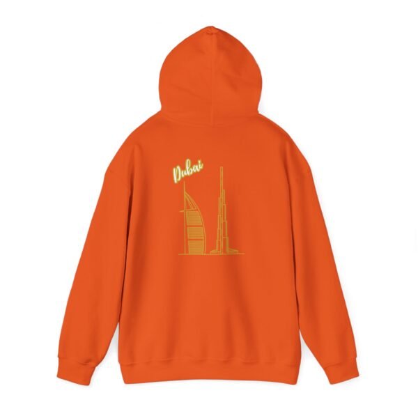 Dubai Graphic Hoodie – Cozy & Stylish Heavy Blend Sweatshirt - Image 9