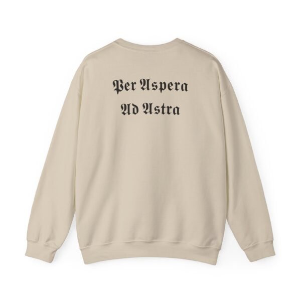 Per Aspera Ad Astra - Gothic Heavy Blend Crewneck Sweatshirt - Image 9