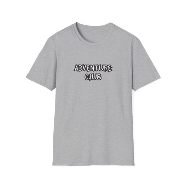 Adventure Club Unisex Softstyle T-Shirt – Sleek Front Print - Image 8