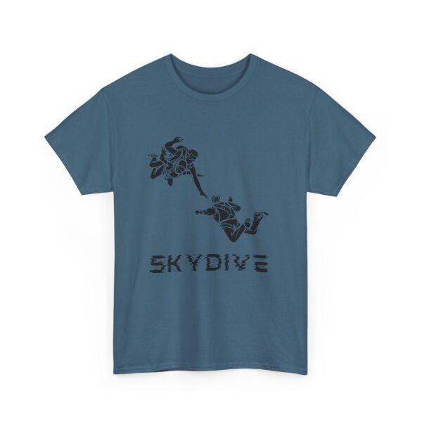 Skydive Unisex Heavy Cotton Tee – Bold Graphic Print & Durable Comfort - Image 28