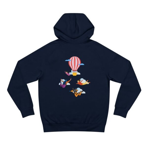 Unisex Supply Hoodie with Skydiver Graphic – Extreme Sports & Adrenaline-Fueled Style - Image 27