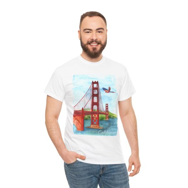 Golden Gate Bridge Graphic T-Shirt – Comfortable & Sustainable Cotton Tee - Image 5