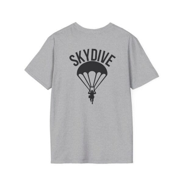 Skydive Graphic Unisex Softstyle T-Shirt | Adventure & Thrill Seekers Tee - Image 7