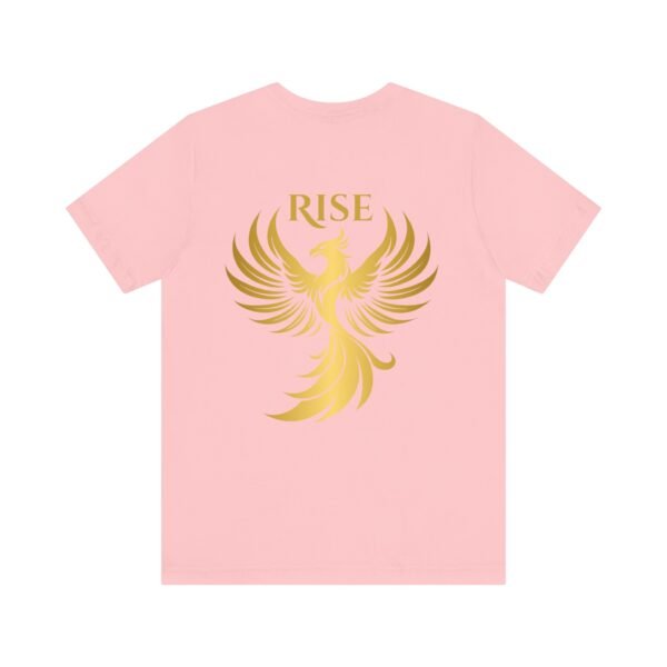 Phoenix Rise Unisex Jersey Short Sleeve T-Shirt – Gold Phoenix Graphic Tee - Image 37