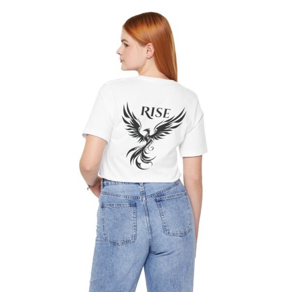 Phoenix Rise Unisex Jersey Short Sleeve T-Shirt – Soft & Stylish Graphic Tee - Image 3