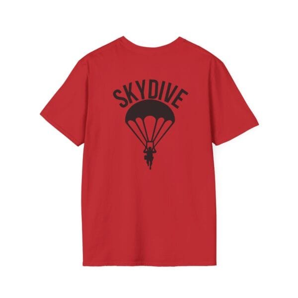 Skydive Graphic Unisex Softstyle T-Shirt | Adventure & Thrill Seekers Tee - Image 27