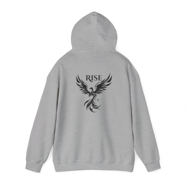 Phoenix Rising Unisex Heavy Blend Hooded Sweatshirt – Rise Graphic Hoodie - Image 11