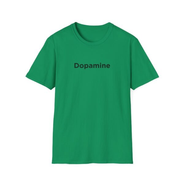 Unisex Softstyle T-Shirt with Black "Dopamine" Print – Trendy & Comfortable - Image 16