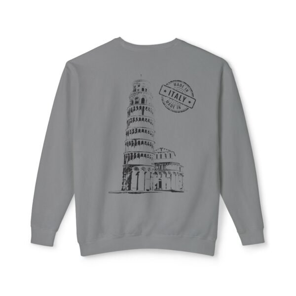 Unisex Crewneck Sweatshirt with Pisa Tower & "Made in Italy" Design | Soft & Stylish - Image 13