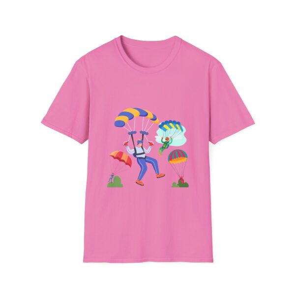 Skydiver Extreme Sports Unisex Softstyle T-Shirt – Bold Front Graphic & Soft Comfort - Image 27