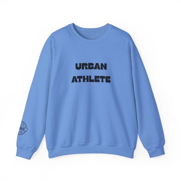 Urban Athlete Crewneck Sweatshirt with "Made in Unique" Sleeve Stamp – Comfortable & Durable - Image 17