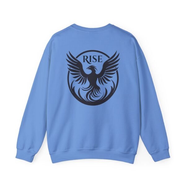 Bold Phoenix Rise Unisex Heavy Blend Crewneck Sweatshirt – Statement Back Design - Image 29