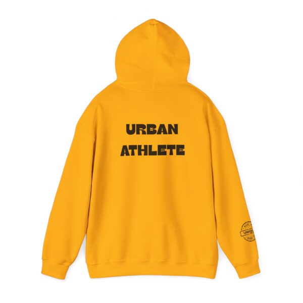 Urban Athlete Unisex Hoodie – Bold Back Print & Plush Comfort - Image 9