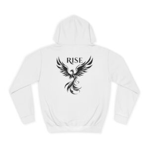 Unisex Rise Phoenix Hoodie – Empowering & Stylish Motivational Wear