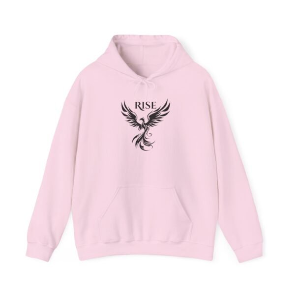 Phoenix 'Rise' Heavy Blend Hooded Sweatshirt - Unisex Motivational Hoodie with Phoenix Graphic - Image 35