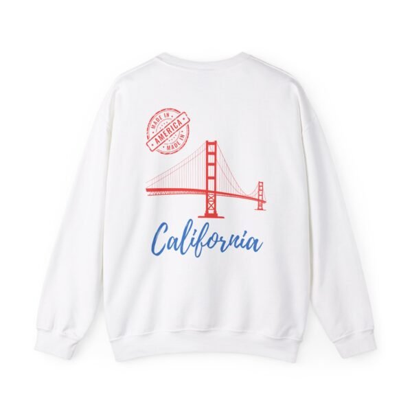 Golden Gate Bridge California Graphic Unisex Crewneck Sweatshirt – Cozy & Durable