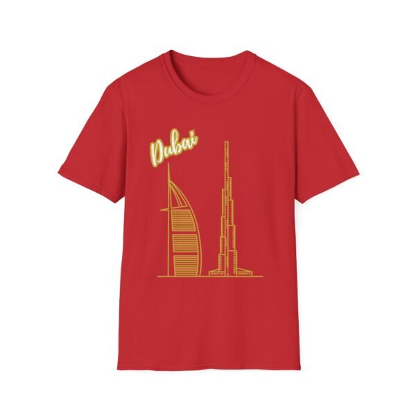 Gold Dubai Graphic Unisex T-Shirt – Soft & Stylish - Image 18